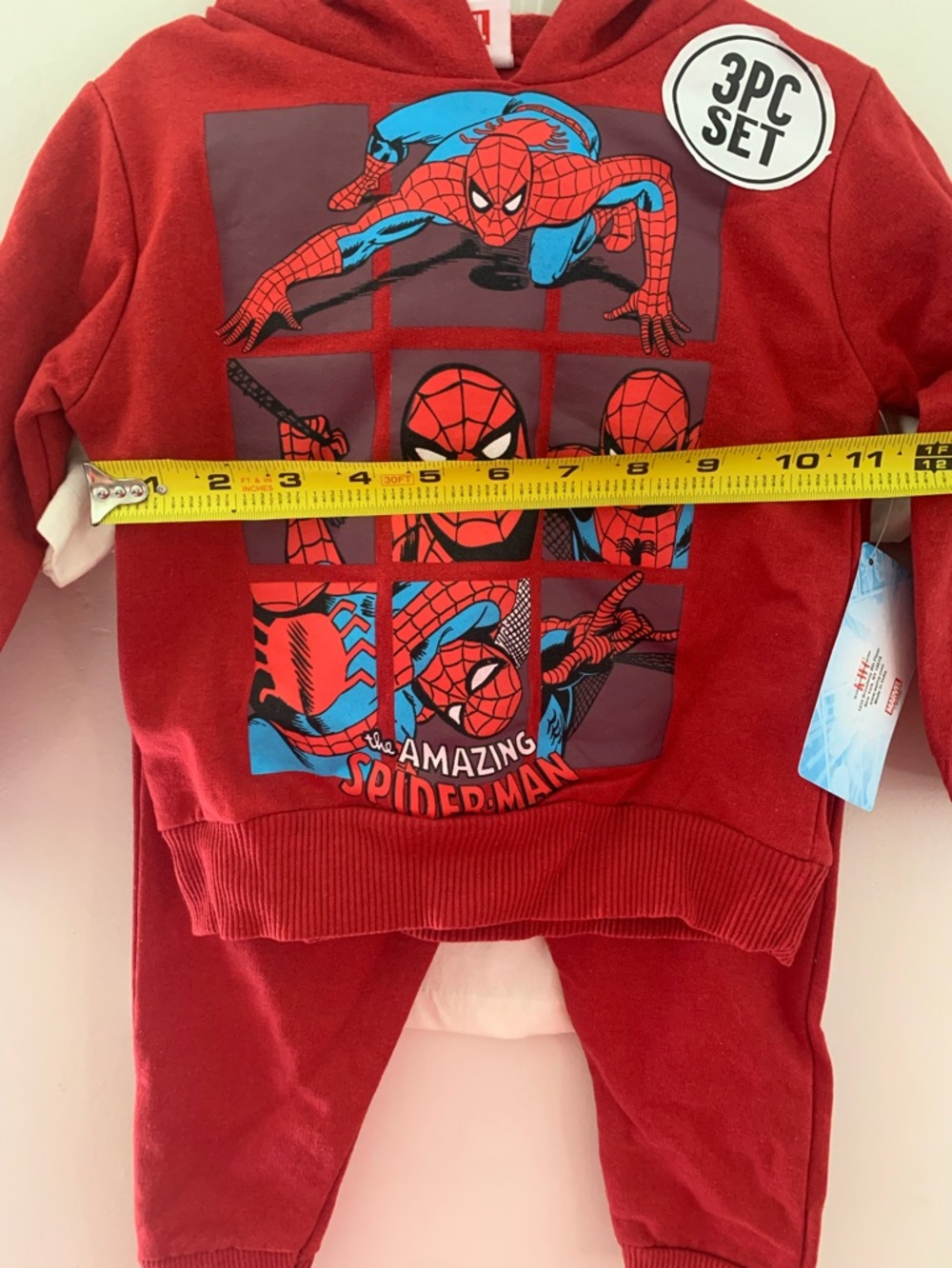 The Amazing Spider-Man Red Hoodie & Jogger Set - Picture 6 of 7